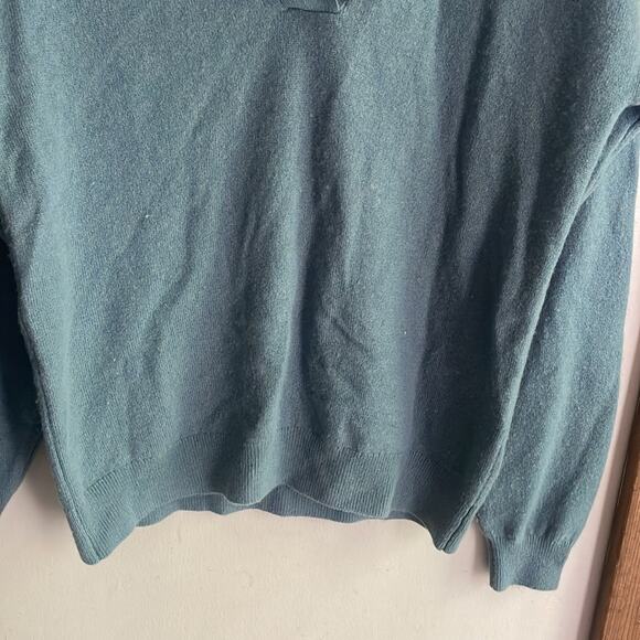 NAADAM Cashmere Wool V Neck Polo Sweater - Picture 7 of 15